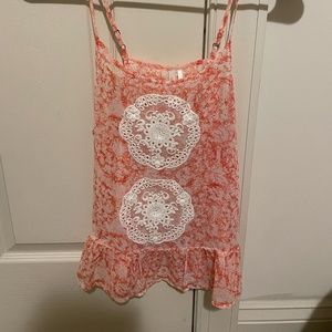 Frenchi Light Pink Fashion Tank